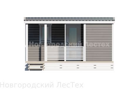 Модульный дачный домик-4
