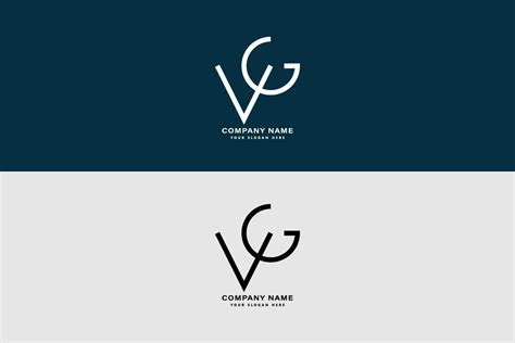 Vg Letter Luxury Logo Vector Template Gr Fico Por Graphicfirozkabir