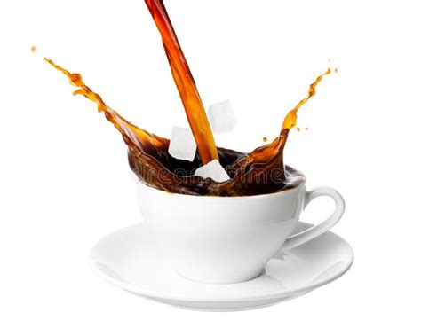 Coffee Splashing Stock Image Image Of Motion Drink 145358125