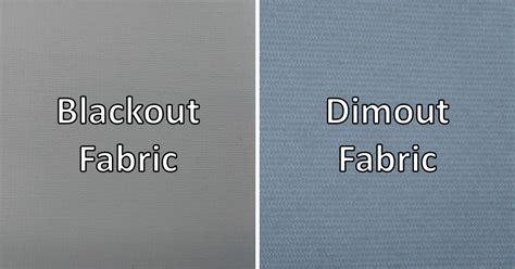 The Difference Between Blackout And Dimout Blind Fabric Team Swanmac