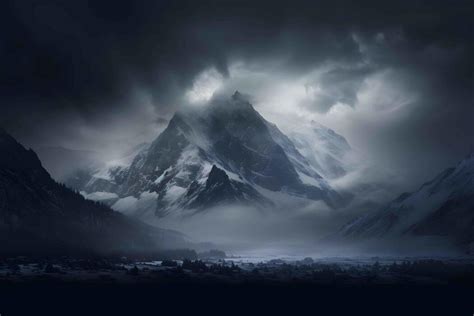 dark mountain stock  images  backgrounds