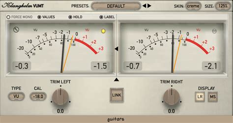 KVR VUMT By Klanghelm VU Meter VST Plugin Audio Units Plugin And