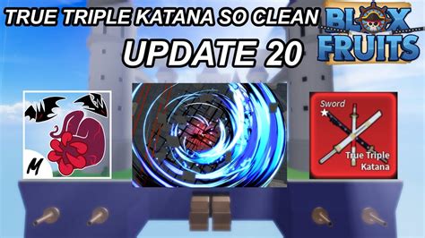 SANGUINE ART TRUE TRIPLE KATANA Op Combo Blox Fruits Bounty