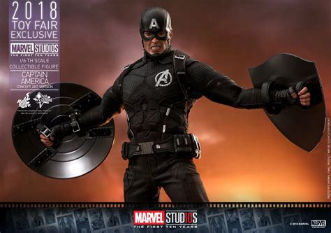 Exclusive Hot Toys Concept Art Captain America Figure Pre Order Marvel Toy News