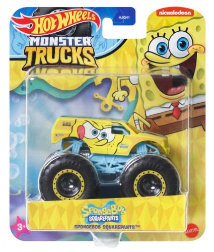 Hot Wheels SpongeBob SquarePants Monster Trucks Ct Frys Food Stores