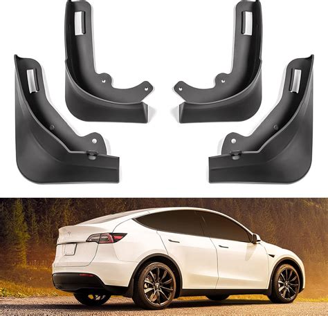 Buy Xipoo Tesla Model Y Mud Flaps Splash Guards Fender Tesla Model Y