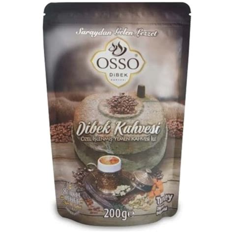 OSSO - Dibek Kahvesi 200g x 5 (1000g) : Amazon.co.uk: Grocery