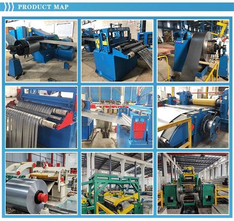 GI Silicon Steel Coil Slitter Slitting And Rewinding Line Machine