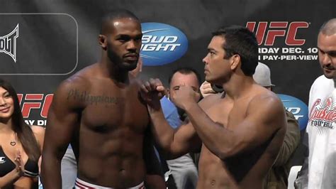 Ufc Weigh In Highlight Jon Jones Vs Lyoto Machida Youtube