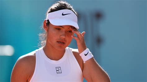 Emma Raducanu out of Madrid Open after loss to Marta Kostyuk - BBC Sport
