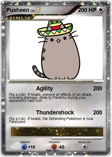 Pokémon Pusheen 539 539 Agility My Pokemon Card