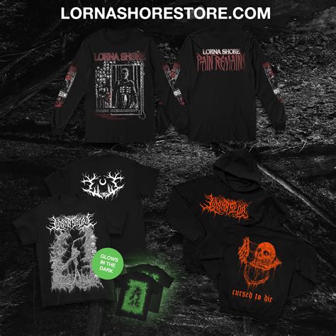 Lorna Shore on Twitter: "🎃 HALLOWEEN MERCH DROP 🎃 all items available ...