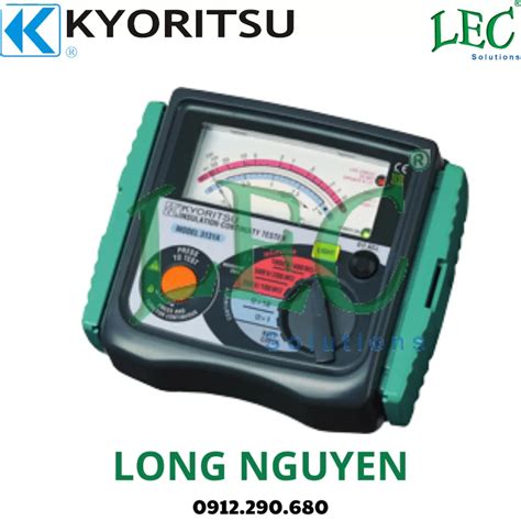 Máy đo điện Trở Cách điện Kyoritsu 3132a