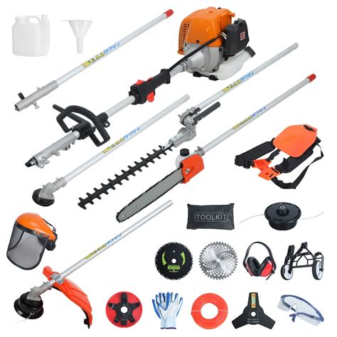String Trimmer Chainsaw Trendix eight-in-1 Handheld Hedge Pruner Cordless 2-Stroke Gasoline