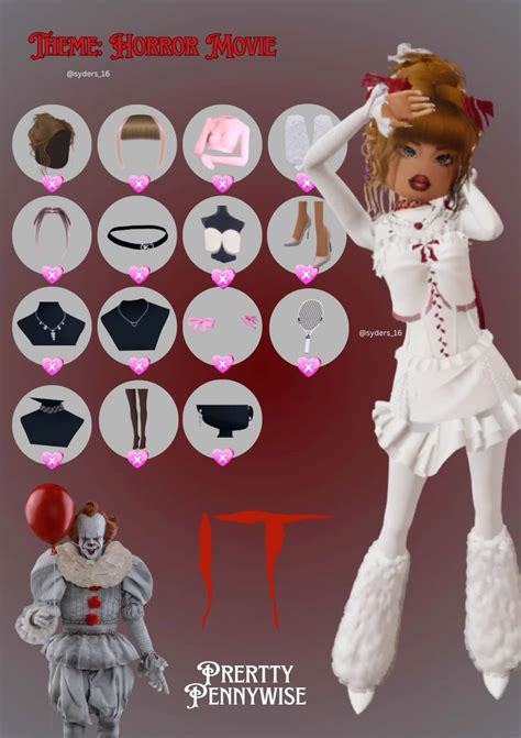 💋 Roblox Dti Theme Horror In 2024 Royal High Outfits Ideas Cheap