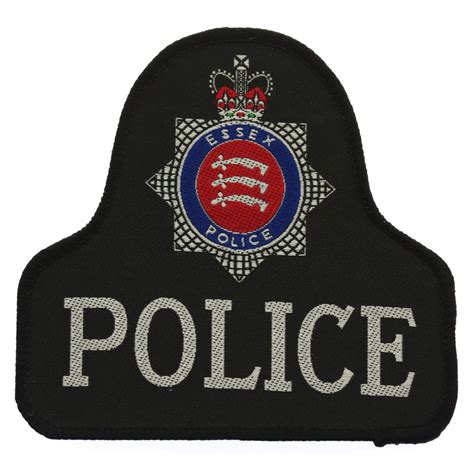 Essex Police Cloth Bell Patch Badge