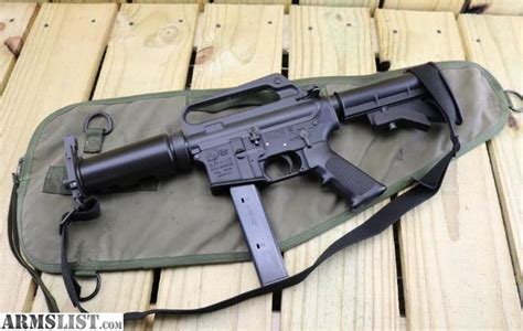 Armslist For Sale Colt Doe Sbr 9mm Ar 15 Ar15 Smg Retro A1 Upper