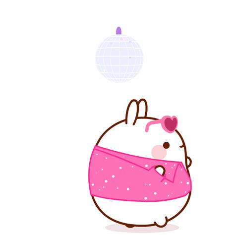 Molang, Kawaii, Whimsical, Cartoon, Character PNG