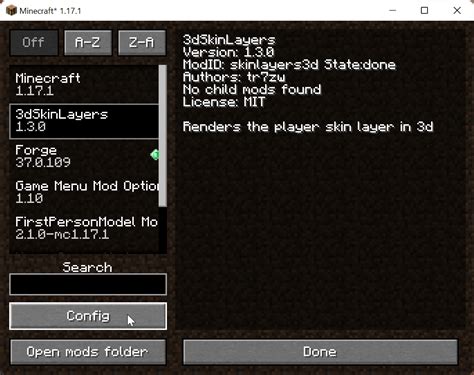 Skin Layers 3d Fabric Forge Mods Minecraft Curseforge