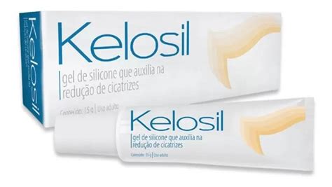 Kelosil Gel De Silicone Redução De Cicatrizes Queloides 15g