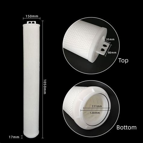 Homay 1 Micron 40 Inch Filter High Flow Filter Cartridge PP Membrane ...