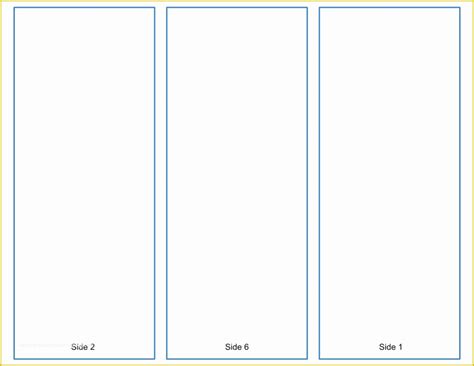 Free Printable Tri Fold Brochure Templates Of Blank Tri Fold Brochure ...
