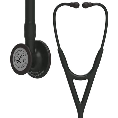 Кардиологический стетоскоп 3M Littmann Cardiology IV черный с матовой ...