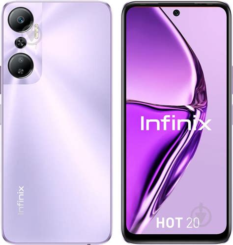 ᐉ Смартфон Infinix Hot GB fantasy purple X B Купить в Киеве Украине Лучшая