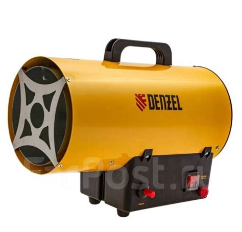 Газовая тепловая пушка GHG-15, 15 кВт, 500 м3/ч, пропан-бутан Denzel ...