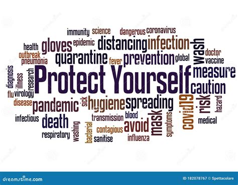 protect  word cloud concept stock illustration illustration