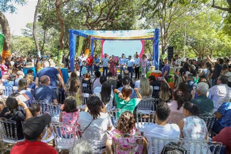 Aniversário de Palmas 34 anos Corte do bolo REDEPARÁ