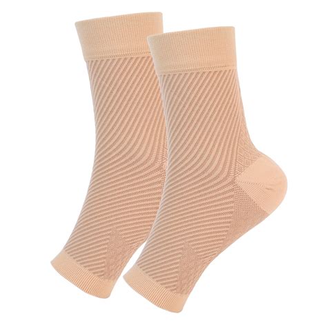 Toeless Ankle Compression Socks - Neuropathy, Swelling, Heel Support