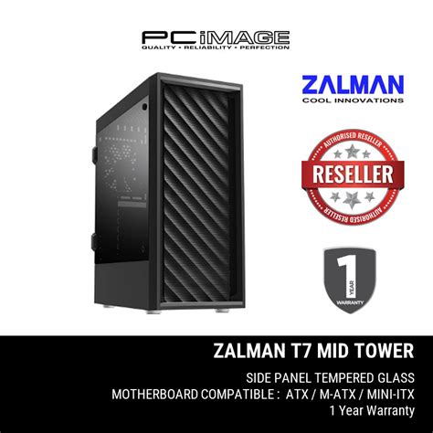 ZALMAN T7 ATX MID TOWER CASE | Shopee Malaysia