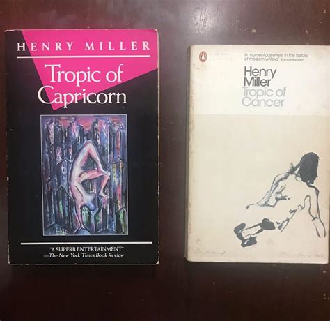 TROPIC OF CANCER AND TROPIC OF CAPRICORN By Henry Miller Book Bundle