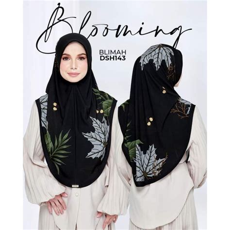 Hijab Hanami Dream Sweet Home Bloming Seriestudung Sarung Ekspress