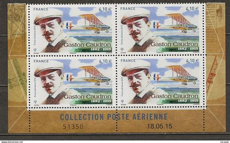 Neufs France Mnh Poste A Rienne Caudron R Pilote Et