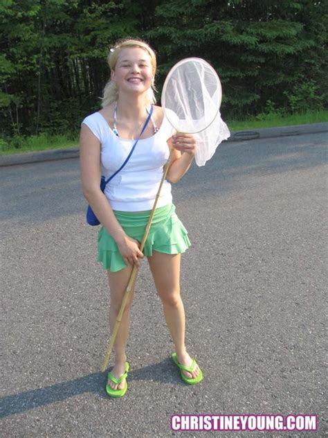 Blonde Cutie Flashing Her Boobs And Having Fun Outdoors Porn Pictures XXX Photos Sex Images