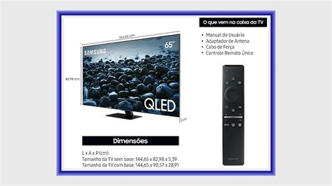 Ficha T Cnica Do Smart Tv Samsung Qled K Pol Qn Q T