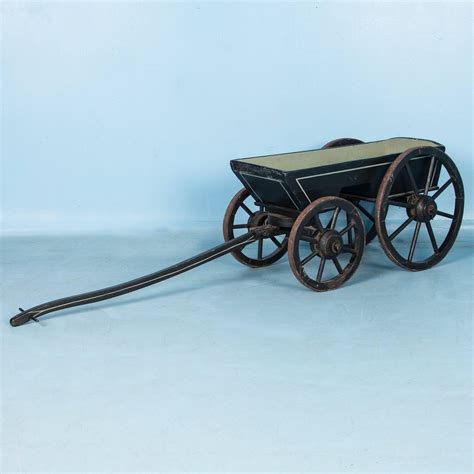 Small Painted Antique Child's Farm Wagon at 1stDibs | antique children