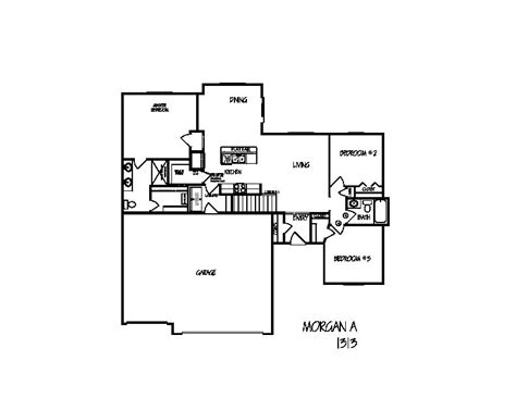 Morgan Floorplan A Don Klausmeyer Construction