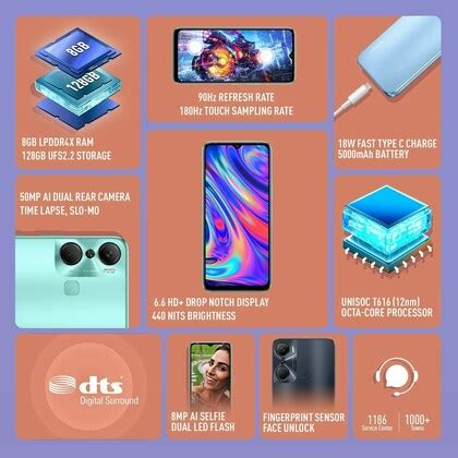 Infinix Hot 12 Pro 8GB RAM 128 GB ROM Electric Blue