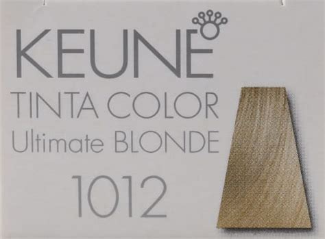 KEUNE TINTA COLOR Ultimate BLONDE 1012 Farba Za Kosu 60 Ml Dm Rs