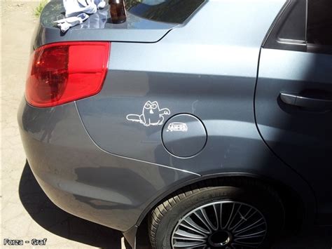 Первая наклейка — ЗАЗ Forza, 1,5 л, 2011 года | тюнинг | DRIVE2