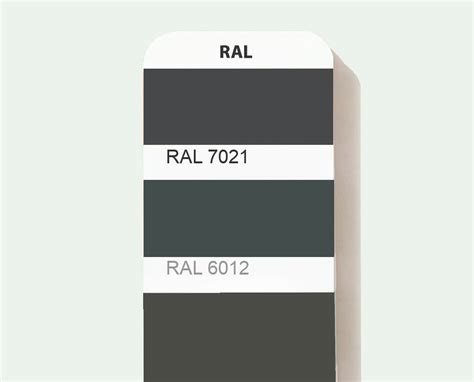 Convert RAL 7021 to RGB