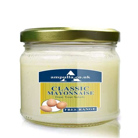 Ml Glass Mayonnaise Jar With Lid Ampulla Ltd