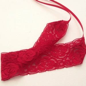 Sexy Lace Mask Lingerie Lace Masks Black Lace Blindfold Black And Navy Or Red Blindfold Etsy