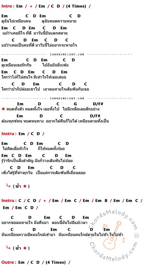 เดมพน คอรด Big Ass ChordsMelody