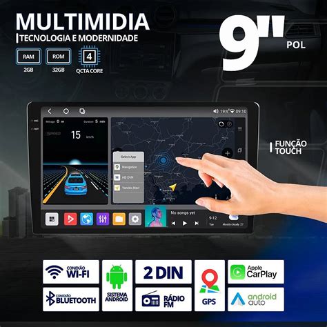 Melhor Marca De Multimidia Para Carro - Kit Multimidia De Carro Android Auto Carplay 9'' Gps 2gb 32g - Mercadão ...