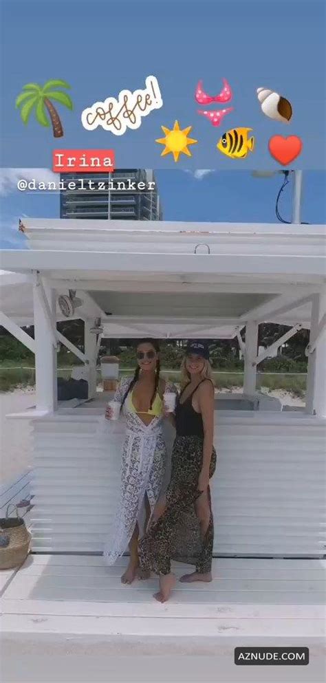 Julia Pereira Sexy Seen In A Yellow Triangle Top Bikini At The Beach On Monday Afternoon In