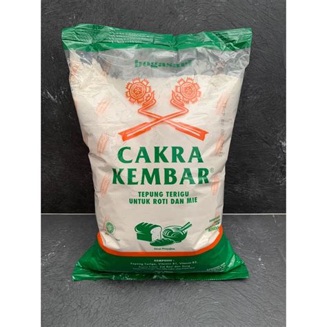 Jual Bogasari Tepung Terigu Cakra Kembar Kg Tepung Protein Tinggi